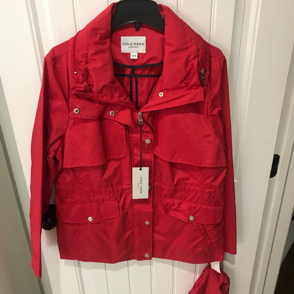 Cole Haan Signature Packable Raincoat